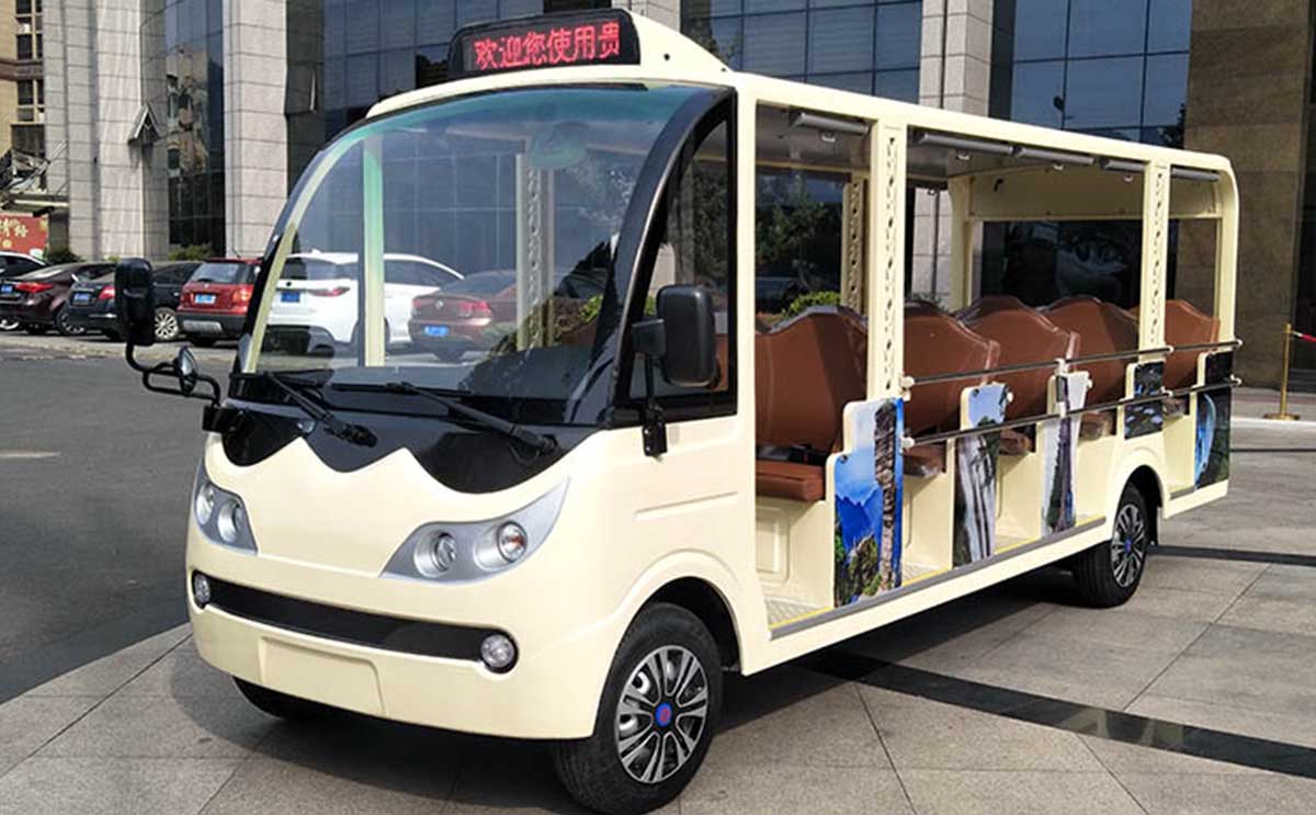 忠輝觀光車 14座電動觀光車價(jià)格及圖片